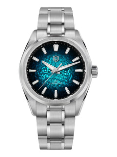 Watchdives WD0003C 38mm Watch VH31 Sweep Seconds Quartz Movement Stainless Steel Watch Elementum Original Design Men Wristwatch