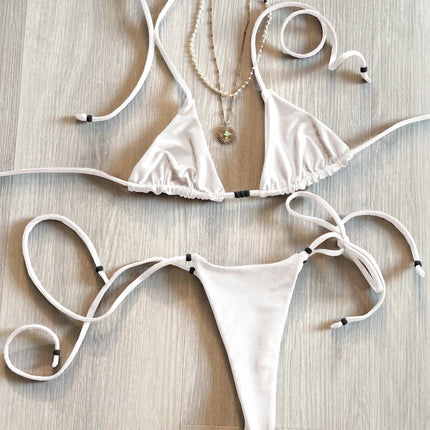 2025 Bandeau Biquini Sexy Bikin Costume da bagno donna Push Up Costumi da bagno Donna Con spalline Costumi da bagno Tuta verde Beachwear Costume da bagno platinumshop