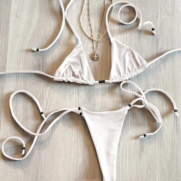 2025 Bandeau Biquini Sexy Bikin Costume da bagno donna Push Up Costumi da bagno Donna Con spalline Costumi da bagno Tuta verde Beachwear Costume da bagno platinumshop