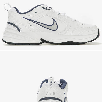 Nike official authentic AIR MONARCH IV men's and women's comfortable cushioned sports shoes 415445 PlatiNum