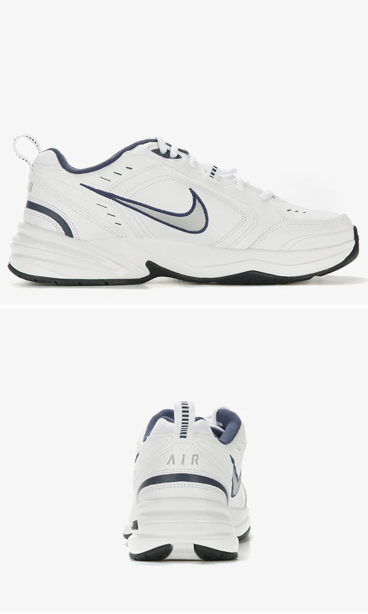 Nike official authentic AIR MONARCH IV men's and women's comfortable cushioned sports shoes 415445 PlatiNum