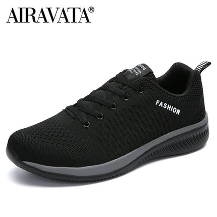 Scarpe da ginnastica da uomo e da donna in maglia, traspiranti, atletiche, da corsa, da passeggio