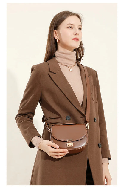 YANATARI Borsa da donna in vera pelle borsa a tracolla in pelle di vacchetta Minimalismo borse di lusso da donna borsa a tracolla da donna di alta qualità 2025