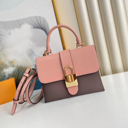 Borsa a tracolla da donna con telaio rigido, borsa a tracolla personalizzabile regolabile, borsa a mano versatile, organizer universale per brevi viaggi di lavoro
