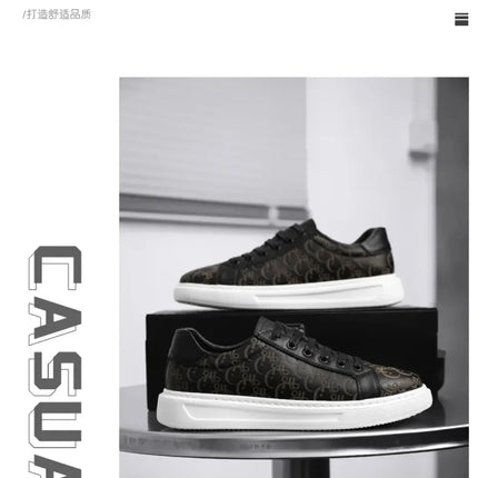 2026 Sneakers Casual Mens Designer Easy Matching Luxury Board Shoes Fashion Split Leather Flat Platform Gym Shoes
