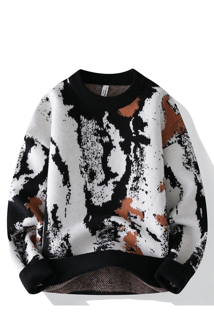 Autumn and winter Men's Fashion casual Round Neck Warm sweater slim fit Sweaters Men sweater male Thicken Warm wool pullovers
