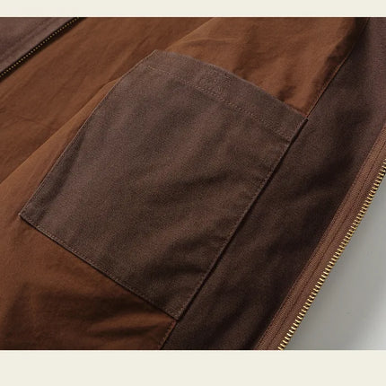 Classic Detroit Jacket J01 American Vintage Workwear Spring/Fall 100% Cotton Canvas Jacket J97 Loose-Fit Lightweight Coat