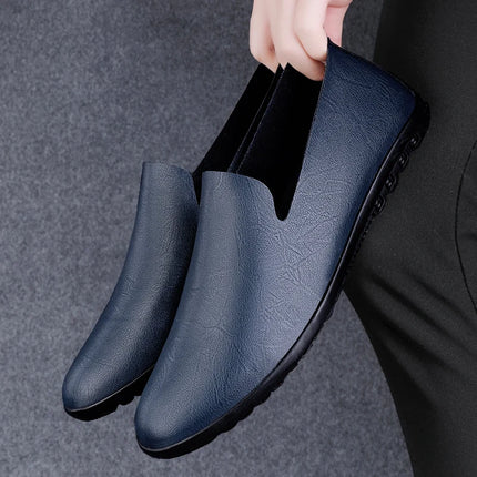 Scarpe da uomo in vera pelle Casual formali mocassini da uomo mocassini estate italiana traspirante Slip on scarpe da barca maschili Over Size 50 51