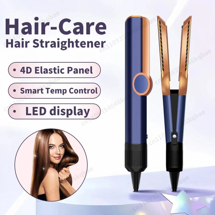 Professional Hair-care Styling Tool Hair Straightener & Hair Dryer Heat-Up Hair Flat Iron Negative Ion Iron Household Hair Dryer