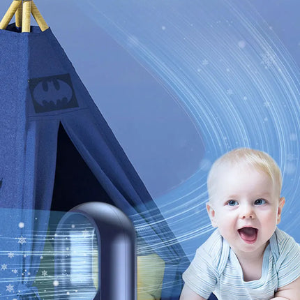 Ventilatore da Terra Senza Pale Ricaricabile, Ventilatore di Raffreddamento per Bambini, Ventilatore di Sicurezza 2000mAh, Raffrescatore d'Aria Domestico con 6 Velocità