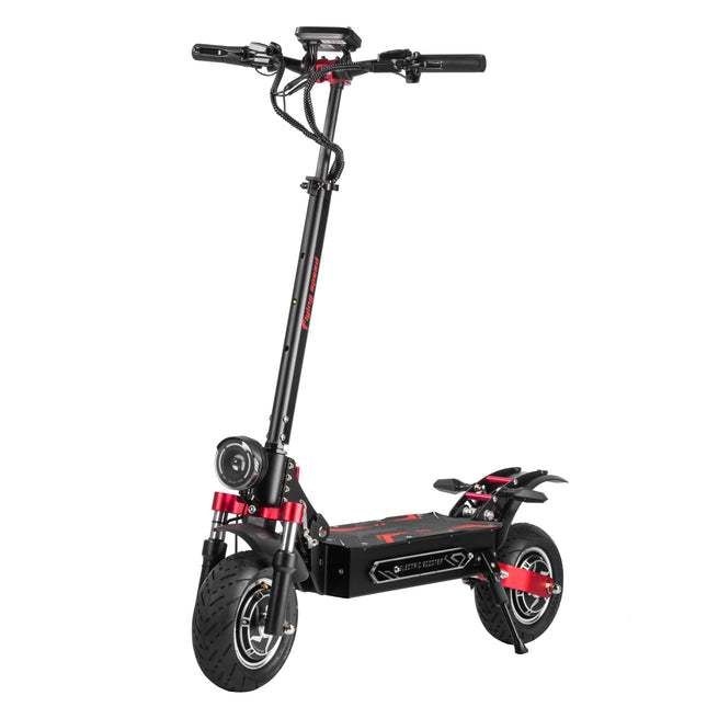 Monopattino elettrico fuoristrada BOYUEDA Q7Pro con motore da 1600W, batteria da 52V 19AH, pneumatici da 10 pollici, pieghevole, con sedile rimovibile