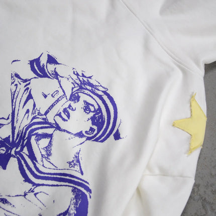 Jojo Bizarre Adventure Star Design Hoodies Women Men Zip Anime Hoodie Harajuku Streetwear Sweatshirt Y2k Men Clothing