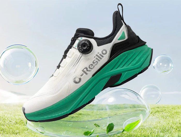 ONEMIX Sneakers da corsa per esterni Scarpe da trail elastiche da uomo Sneakers da donna leggere e traspiranti Coppia scarpe casual impermeabili PlatiNum