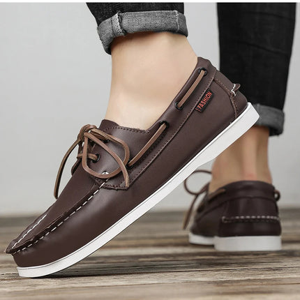 Moda uomo scarpe da barca scarpe da ponte Casual in pelle 2023 mocassini primavera autunno Designer di marca di lusso antiscivolo vendita calda