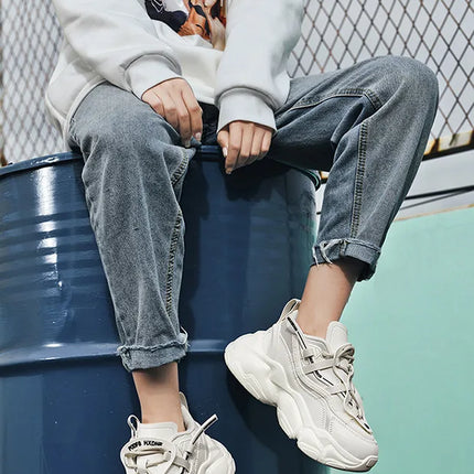 Scarpe da uomo Sneakers uomo tenis scarpe di lusso scarpe casual da uomo Trainer scarpe traspiranti da corsa mocassini di moda scarpe da corsa per uomo