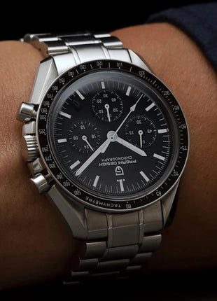 PAGANI DESIGN 2026 Nuovo Orologio da Uomo di Lusso, Orologio al Quarzo con Data Automatica, Cronografo, Vetro Zaffiro AR