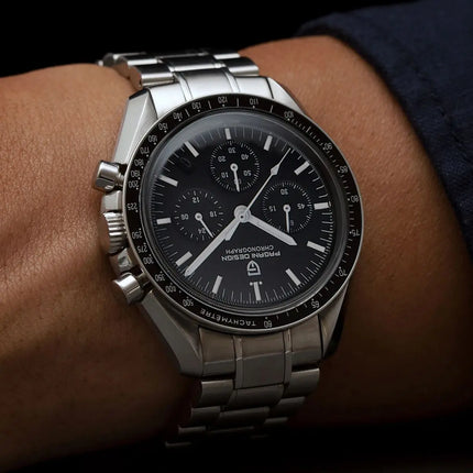 PAGANI DESIGN 2026 Nuovo Orologio da Uomo di Lusso, Orologio al Quarzo con Data Automatica, Cronografo, Vetro Zaffiro AR