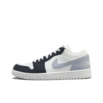 Scarpe da basket Nike Air Jordan 1 Low unisex, ammortizzate, antiscivolo, resistenti e dal design classico 553558-149 platinumshop