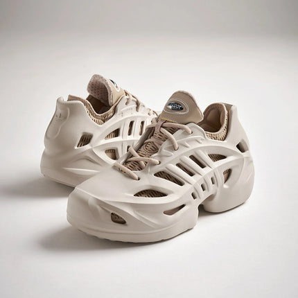 Scarpe da ginnastica traspiranti con suola spessa alla moda da uomo e da donna ufficiali Adidas a tre strisce IF3904