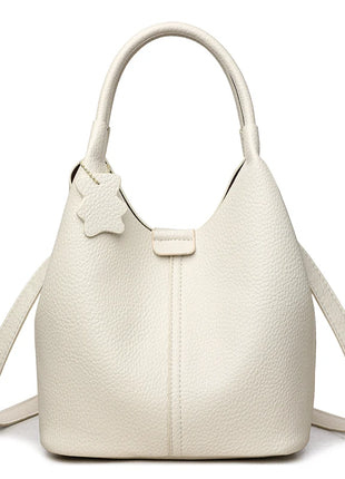 Nuove borse da donna in PU morbido casual alla moda Borse a tracolla femminili di grande capacità in tinta unita Borse tote retrò per lo shopping