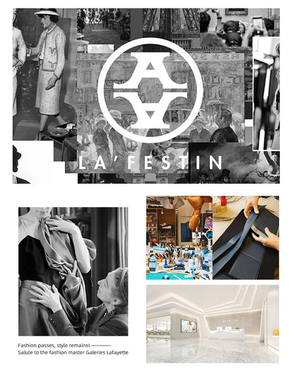 LA FESTIN Original Brand Shoulder Bag Women's Fashion Bags Designer Luxury Bag Casual Handbag Lady Bags Large Crossbody Bag