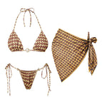 bikini and scarf / S