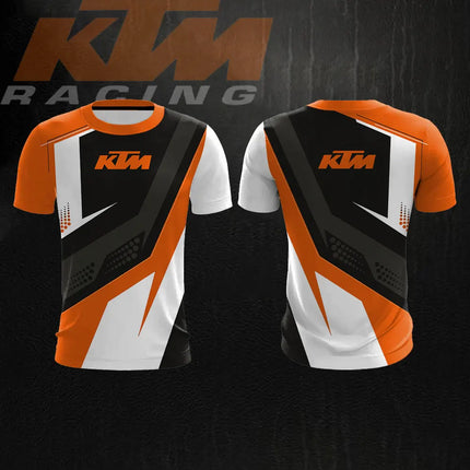 Men's Breathable Quick Dry T-Shirt for Outdoor Extreme Sports Cycling, 2026 Summer KTM Racing Team Model, Bestseller
