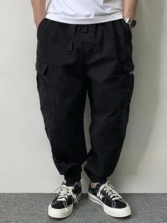 High Quality Cotton Cargo Pants For Men Japanese Streetwear Plus Size Tactical Pants Harajuku Casual Joggers Fashion Trousers