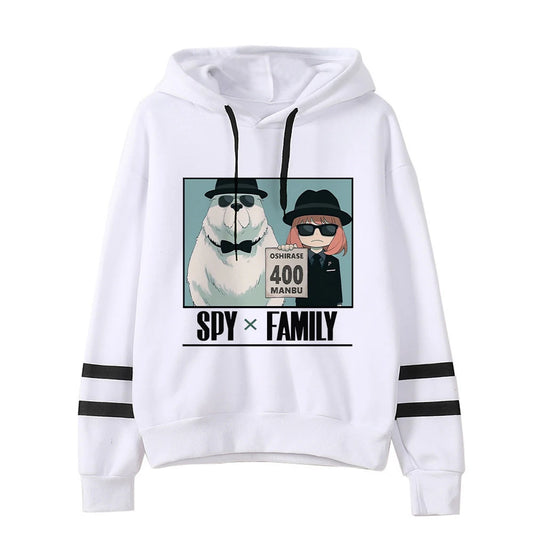 Anime Spy x Family Hoodie Woman Japanese Y2k Harajuku Hooded Sweatshirts Anya Forger Cartoon Graphic Hoodies Winter Pullover Top