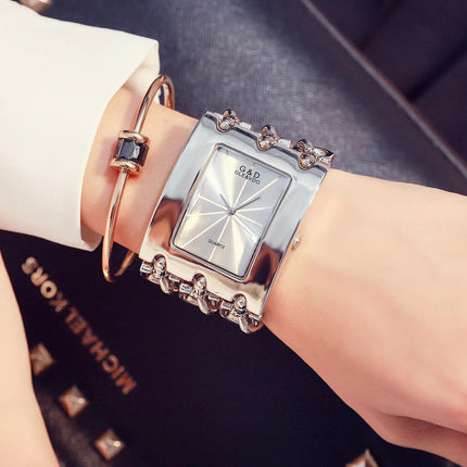 Orologio da donna di marca di lusso Abito con strass Orologi da polso da donna Eleganti orologi femminili in oro per le donne Montre Femme 2025 platinumshop