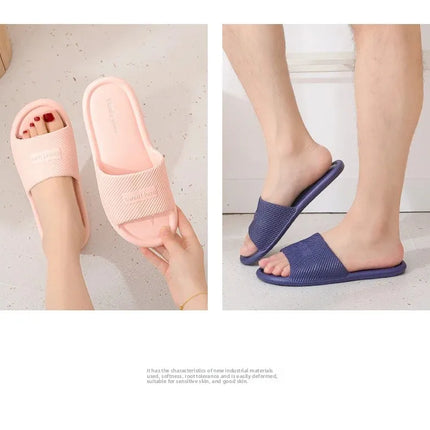 Pantofole da interno per coppia casual Nuovi sandali piatti da donna semplici per il tempo libero all'aperto da uomo Scarpe comode in materiale EVA per la casa