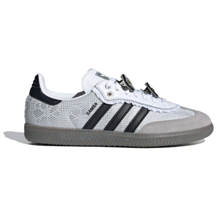Adidas Originals Samba OG Donna Retro Lace Flower Bianco Nero Tedesco Training Casual Low Top Skateboarding Sneakers-IH3371
