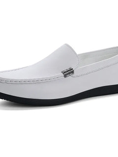 2025 Estate Scava Fuori Penny Mocassini Da Uomo Scarpe Da Barca Traspirante Uomo Mocassini In Pelle Slip On Appartamenti Mens Casual Scarpe Da Guida