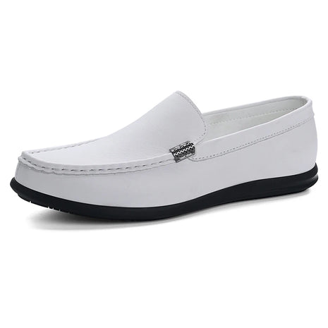 2025 Estate Scava Fuori Penny Mocassini Da Uomo Scarpe Da Barca Traspirante Uomo Mocassini In Pelle Slip On Appartamenti Mens Casual Scarpe Da Guida