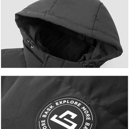 Semir Down Jacket Men 2026 Winter New Hooded Mid-Length Thick Versatile Coat