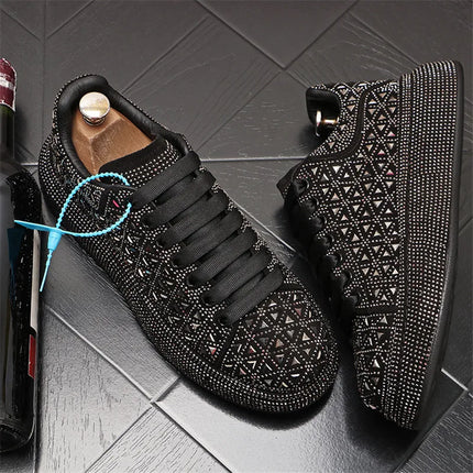 Luxury Royal Style Mens Wedding Dress Shoes Spring Handmade Embroidery Pattern Exotic Designer Loafers Fashion Casual sneaker