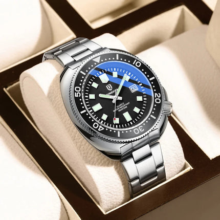 QINGXIYA Orologi al quarzo da uomo di lusso delle migliori marche Cinturino in acciaio inossidabile di alta qualità Orologio sportivo di moda con data luminosa impermeabile platinumshop