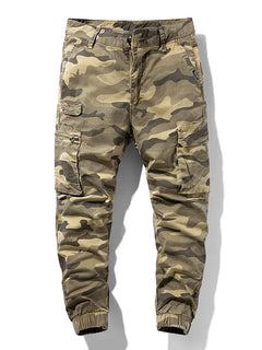 Spring Autumn Men Cargo Camouflage Pants Men Cotton Casual Breeche Bermuda Beach Jogger Pants Mens Trousers Male Dropshipping