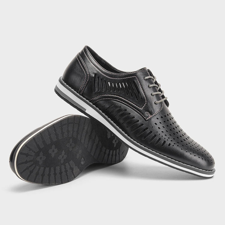 Leather loafer men fashion comfortable 2024 brand casual shoes men
