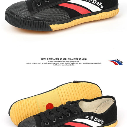 DaFu Scarpe Originali Scarpe da Ginnastica Classiche Arti Marziali Wushu Kungfu Scarpe da Ginnastica Uomo Donna Kungfu