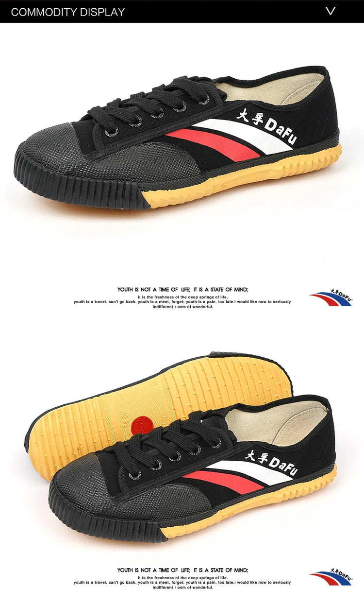 DaFu Scarpe Originali Scarpe da Ginnastica Classiche Arti Marziali Wushu Kungfu Scarpe da Ginnastica Uomo Donna Kungfu