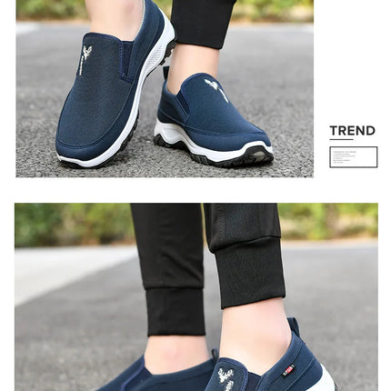 Scarpe da ginnastica da trekking da uomo, scarpe da ginnastica da viaggio ortopediche traspiranti, comode per attività all'aperto, escursioni, passeggiate