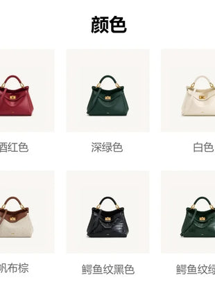 Borsa Clutch Lucia di JW PEI, Unica e alla Moda, Borsa a Tracolla in Vera Pelle, Versatile e di Alta Qualità