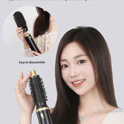 5 in 1 Hair Dryer Brush Hot Comb Set Professional Curling Iron Hair Straightener Styling Tool Air Styling Hair Dryer Household