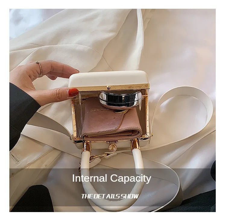 2022 New Fashion Sweet Mini Pillow Handbag Japanese Printed Scenery Net Red One Shoulder Portable Crossbody Bag