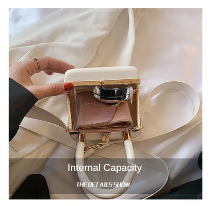 2022 New Fashion Sweet Mini Pillow Handbag Japanese Printed Scenery Net Red One Shoulder Portable Crossbody Bag