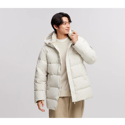 Semir Down Jacket Men 2026 Winter New Hooded Mid-Length Thick Versatile Coat
