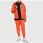 Men's Tracksuits Sports Suit Cotton Brand Tech Fleece Good Quality Hoodie Male Training Wear Sweatshirt Set Sweatpants PlatiNum
