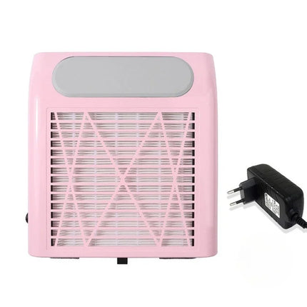 Nail Grinding Polishing Dust Collector Desktop Adjustable Speed Vacuum Device For Home Salon Nail Art Sessions