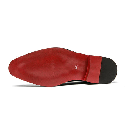 Scarpe primaverili in pelle scamosciata di marca di design italiano di lusso primaverile Scarpe eleganti da ufficio per uomo Mocassini da discoteca marroni da uomo
